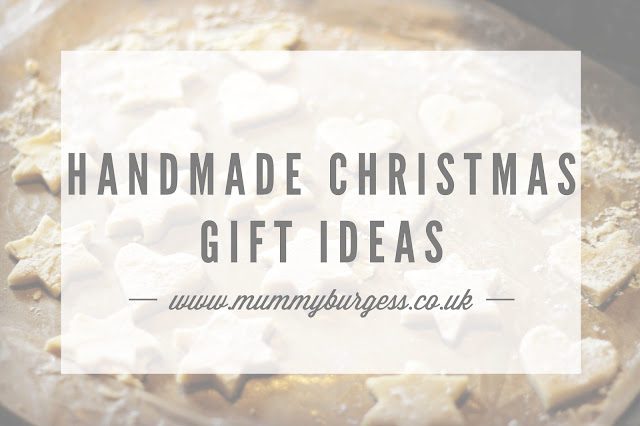 Handmade Christmas Gift Ideas