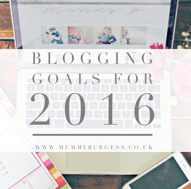 Blogging Goals for 2016