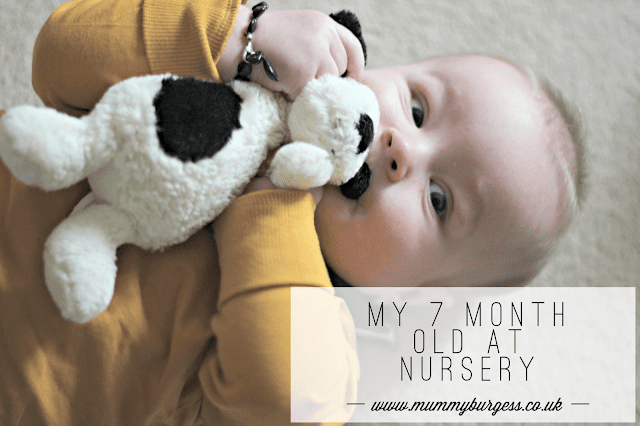 My 7 Month Old at Nursery