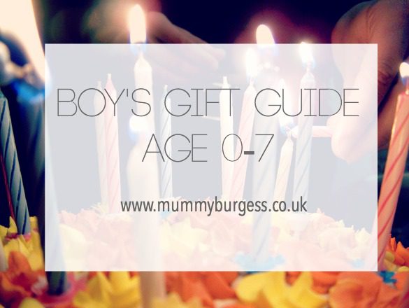 Boy’s Gift Guide Age 0-7