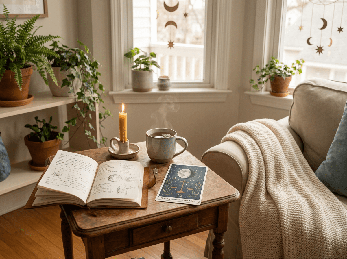 Embracing the Waning Gibbous Moon in Libra: Balance & Release for Mindful Mums